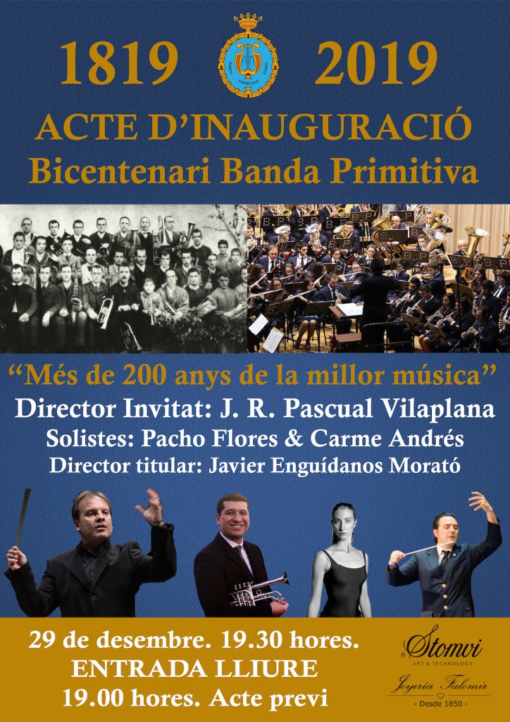 La Banda Primitiva de Llíria inaugura las celebraciones del ...