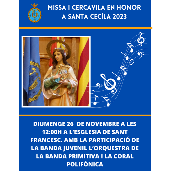 Missa Santa Cecília 2023