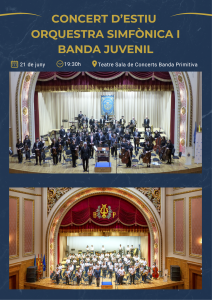 Concert d'estiu: Orquestra Simfònica i Banda Juvenil